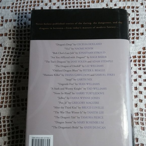The Dragon Book Edited byJack Dann and Gardner Dozois Hardcover Book - Picture 10 of 11